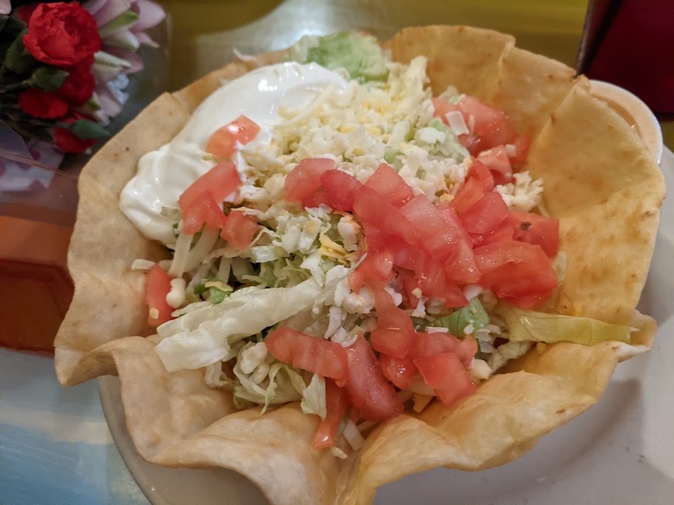 Fajita Chicken Taco Salad